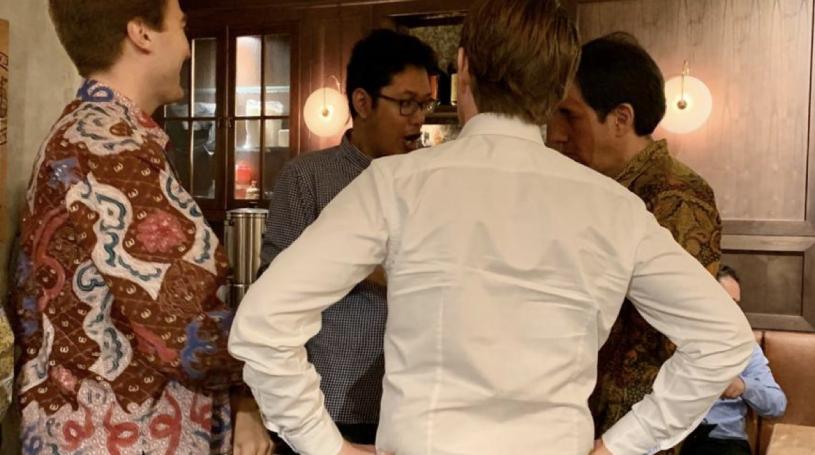 Several participants seized the opportunity to network with the big data wizard of Gojek